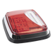 Luz de Advertencia LED / 8 X 6" / Color Rojo / Luz de Trabajo Blanca 12 W / 11 Patrones de Destello / IP67 / 12-30 VCC | SIERRA STORE
