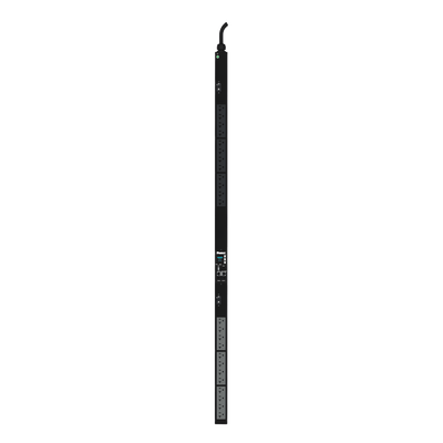 PANDUIT P24D23G - PDU Monitoreable / 24 Salidas NEMA 5-20R / Entrada NEMA L5-30P / 120 Vca / 30 Amp / Instalación Vertical / Cable 3 m | SIERRA STORE