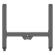 EPCOM INDUSTRIAL SDJH146 - Tubos de Conexión para Videowall LED / Montaje en Piso / Tubo Cuadrado 80 mm (3.1") / Altura Total 813.6 mm | SIERRA STORE