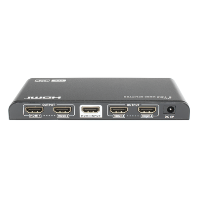 Divisor (Splitter) HDMI 4K de 1 Entrada a 4 Salidas (Simultaneas) / Soporta 4K×2K  / Ajuste de resoluciones EDID / HDR / HDMI 2.0 / | SIERRA STORE