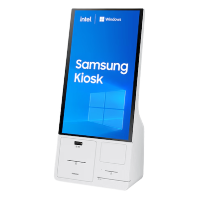 Kiosco Interactivo / Pantalla 24" Full HD / Touch Antibacterial / Windows IoT / Dockable con Impresora Térmica / Wi-Fi / VESA 200x200 | SIERRA STORE