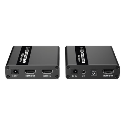 Kit extensor KVM (HDMI y USB) | 40m a 4k@30Hz  | 70m a 1080P@60Hz | Cat 6, 6a y 7 | CERO LATENCIA | HDR | Salida Loop | Salida de | SIERRA STORE