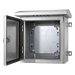 Gabinete para Exteriores de Acero Inoxidable SUS201 / Cilindrico con Techo Inclinado / Ø305 x 195 x 315 mm (12.0 x 7.7 x 12.4 in) / | SIERRA STORE
