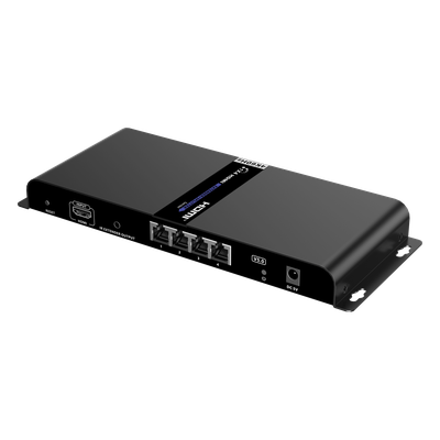 Extensor y Divisor HDMI / 1 Entrada a 4 Salidas / 4Kx2K @ 60 Hz / Alcance 120 m (393.7 ft) / Cat 6/6a / IR Integrado / Operación 24/7 | SIERRA STORE