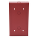 Caja de Montaje Superficial / Acero Rojo / 4.5 x 8.188 x 1.375 pulgadas / Interior Seco / Estaciones BG-12LR Series | SIERRA STORE