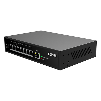 Switch PoE de 2 Hilos / 8 Puertos RJ11 / Reutilización de Cableado Existente / Diseño Compacto | SIERRA STORE