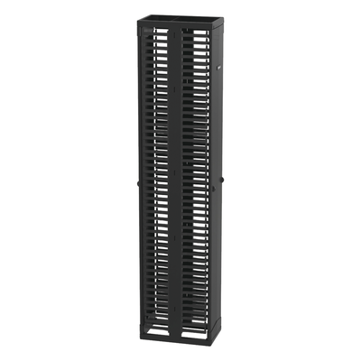 PANDUIT PR2VD12 - Organizador de Cable Vertical Doble / 45 Espacios Rack 19" / 12in (304.8 mm) Ancho / Tapas de Acero / Dedos ABS / | SIERRA STORE