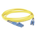 PANDUIT F92ELLNLNSNM003 - Jumper de Fibra Óptica / Monomodo OS2 9/125 / LC-LC Dúplex / LSZH / 3 m (9.84 ft) / 1.6 mm / Amarillo | SIERRA STORE