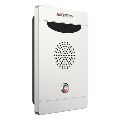 HIKVISION DS-PEA103-CK1-E1 - Estación de Alarma de Pánico con Video / 2 Megapixel / Audio Bidireccional / PoE / IP65 / IK08 / Montaje | SIERRA STORE