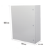 Gabinete de Acero IP66 Uso en Intemperie (800 x 1000 x 300 mm) con Placa Trasera Interior Metálica y Compuerta Inferior Atornillable | SIERRA STORE