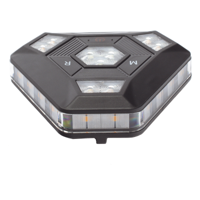Luz de Advertencia LED / 900 Lúmenes / 12 Patrones de Destello / Sincronización Inalámbrica / IP67 / Batería 20 Horas / Montaje | SIERRA STORE