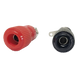 EPCOM INDUSTRIAL EI-71240 - Par de Bornes Aislados para Chasis / Rojo y Negro / Diseño Compacto / Uso Industrial | SIERRA STORE