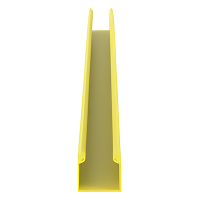 PANDUIT HS2X2YL6NM - Canaleta 2x2 sin Tapa / PVC 94V-0 / 1.8 m (6 ft) / Amarillo / Radio Curvatura 2' | SIERRA STORE