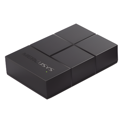 Switch de Escritorio / 5 Puertos Gigabit / 5 Gbps Capacidad de Conmutación / Sin Ventilador / Plug and Play | SIERRA STORE
