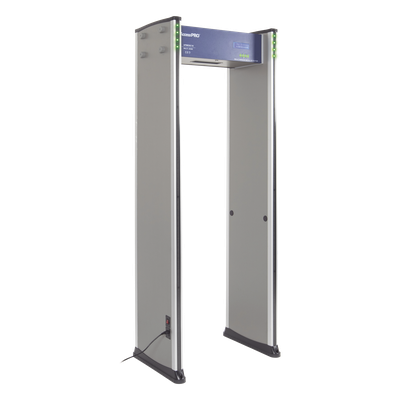 ACCESSPRO APMESC18 - Detector de Metales de 18 zonas/ Uso en Interior/Programación con Control Remoto / Contador de Personas | SIERRA STORE