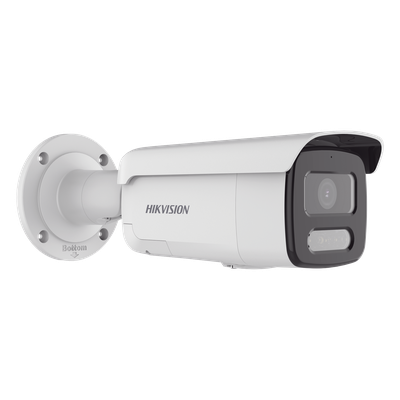 HIKVISION DS-2CD2T47G2H-LISU/SL - [Dual Light + ColorVu] Bala IP 4 Megapixel / Lente 4 mm / 60 mts IR + 60 mts Luz Blanca / Exterior | SIERRA STORE