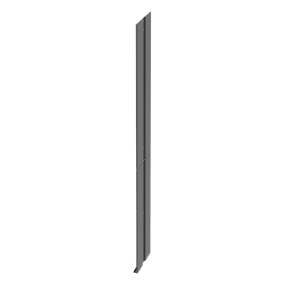 PANDUIT PR2VEP - Tapa Final de Fila / 45 UR / 19" / Acero / 2131x420x41 mm / 7.0x1.4x0.13 ft | SIERRA STORE