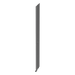 PANDUIT PR2VEP - Tapa Final de Fila / 45 UR / 19" / Acero / 2131x420x41 mm / 7.0x1.4x0.13 ft | SIERRA STORE