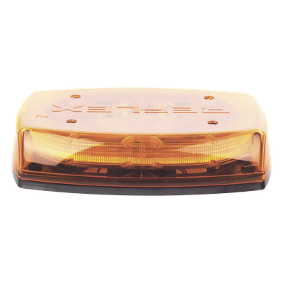 Mini Barra de Luces LED / Ámbar / 4 Módulos 6 LED / 35 Patrones / IP65 / 12-24 VCC / Montaje Permanente | SIERRA STORE