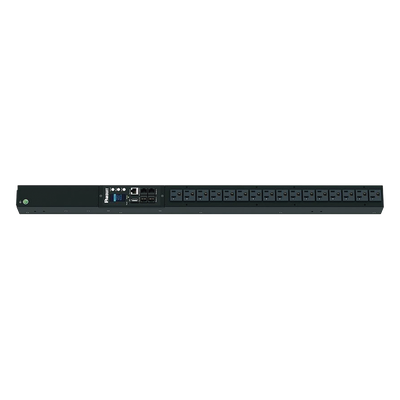 PANDUIT P16D20M - PDU Monitoreable / 16 Salidas NEMA 5-20R / Entrada NEMA 5-15P / 120 Vca / 15 A / 1.4 kVA / Instalación Vertical | SIERRA STORE