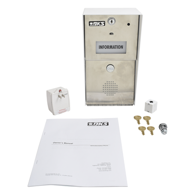 Estación de información / Comunicación full duplex / Línea telefónica analógica, digital o VoIP / Marcación automática 10 u 11 dígitos | SIERRA STORE