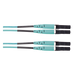 PANDUIT FX2ELLNLNSNM010 - Jumper de Fibra Óptica / Multimodo OM3 50/125 / LC-LC Dúplex / LSZH / 10 m (32.81 ft) / Aqua | SIERRA STORE