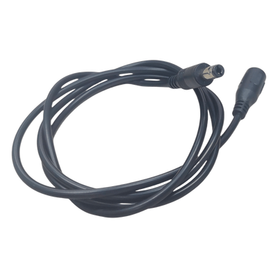 Cable de Alimentación DC / Conector Macho a Hembra 5.5x2.1 mm / 22 AWG / 1 m (3.28 ft) / Polarizado / Forro Negro | SIERRA STORE