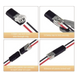 Conectores enchufables / 2 pines / 22-18 AWG / 0.35-0.75 mm² / 25 piezas / -20°C a +80°C | SIERRA STORE