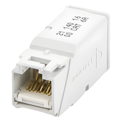 SIEMON Z6A-PB - Conector UTP / Cat6A / Terminación T568A/B / Conductor 22-26 AWG / Diseño Compacto Apilable / 1.48mm Máx. Sobre | SIERRA STORE