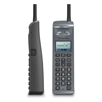 Sistema Telefónico Inalámbrico SIP / 902-928 MHz / 10 Cuentas SIP / 4 Llamadas Simultáneas / Cobertura 6 Pisos / Base + 2 Teléfonos | SIERRA STORE