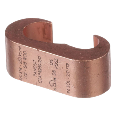 PANDUIT CTAPR250-2/0-L - Conector de Compresión para Tierra / Estilo E / 3/0 AWG a 250 Kcmil / 36 kV / 90 °C / UL 486 / Direct Burial | SIERRA STORE