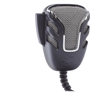 Micrófono de Mano para Radio CB / Cancelación Dinámica de Ruido / Impedancia 500 Ohm / Conector 4 Pines con Anillo de Seguridad / | SIERRA STORE