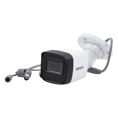 Cámara Bala TURBOHD / 5 Megapixel / 4 Tecnologías Seleccionables / IR 30 m (98.4 ft) / IP67 / Metal / -40°C a 60°C | SIERRA STORE