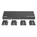 MATRICIAL Y EXTENSOR DE VIDEO HDMI 4 x 4 / 4 Entradas HDMI / 4 Salidas HDMI Loop / 4 Salidas RJ45 para Extender la señal 40 metros por | SIERRA STORE