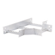 Derivación T Horizontal / Perfil Z / Peralte 3 1/4" / Ancho 9" / Radio de Curvatura 8" / Aluminio / Incluye Tornillería | SIERRA STORE