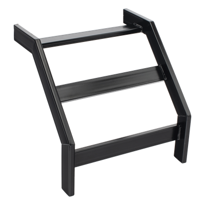 Curva Vertical Exterior 90° / Escalera Tubular 1.5" de Peralte x 12" de Ancho / Acero al Carbono con Recubrimiento Epóxico / Radio de | SIERRA STORE