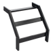Curva Vertical Exterior 90° / Escalera Tubular 1.5" de Peralte x 12" de Ancho / Acero al Carbono con Recubrimiento Epóxico / Radio de | SIERRA STORE