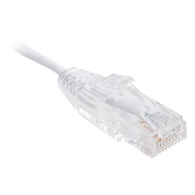 LINKEDPRO BY EPCOM LP-UT6-200-WH28 - Cable de Parcheo Slim UTP / Cat6 / 2 m (6.56 ft) / 28 AWG / Blanco / 10 Gbps | SIERRA STORE