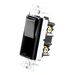 Interruptor de Pared / Paleta Unipolar / 15 A / 120/277 V / Control de Iluminación y Motores / Acabado Brillante | SIERRA STORE