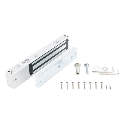 ACCESSPRO MAG600NLEDV2 - Chapa Magnética Electromagnética / 280 kg (617.3 lbs) / LED Ultra-Brillante / Sensor de Estado / 12/24 VCC / | SIERRA STORE
