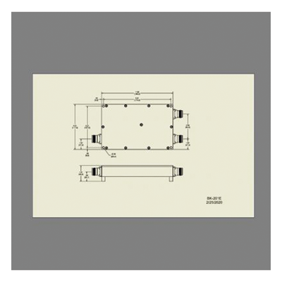 Diplexor / 617-960 MHz y 1695-2700 MHz / 250 W / -161 dBc PIM / IP67 / Conectores 4.3-10 | SIERRA STORE