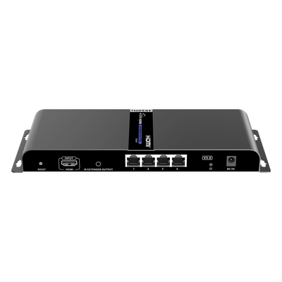 Extensor y Divisor HDMI / 1 Entrada a 4 Salidas / 4Kx2K @ 60 Hz / Alcance 120 m (393.7 ft) / Cat 6/6a / IR Integrado / Operación 24/7 | SIERRA STORE