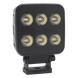 Luz de Trabajo LED / 6 LED / 6552 Lúmenes / 12-24 Vcd / Aluminio Disipador / Lente Policarbonato / 92 x 124 x 45 mm | SIERRA STORE