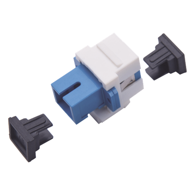 LINKEDPRO BY EPCOM LP-FO-AD-6126 - Acoplador Keystone / Fibra Óptica Monomodo / SC/PC Simplex a SC/PC Simplex / Tolerancia ±0.10 a | SIERRA STORE