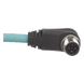 PANDUIT ICD12T1NTL1M - Cable de Conexión IndustrialNet Cat5e, de M12 D-Code Macho Recto a M12 D-Code Macho Angulado, Blindado S/FTP | SIERRA STORE