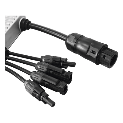 Microinversor 1500 W para Interconexión a Red Eléctrica 220V,  IP67, Con Cable Troncal Incluido, Para 4 Modulos de Hasta 470 W | SIERRA STORE