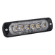 Luz Auxiliar LED / 6 LEDs / Certificación SAE Clase 1 y ECE R65 / Sincronización 15 Unidades / Perfil Bajo 9 mm / Aluminio Sólido | SIERRA STORE