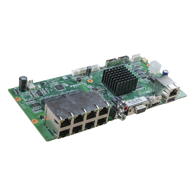 HIKVISION 200208119 - Tarjeta Principal de Reemplazo / Videovigilancia IP / 8 Canales PoE / Compatible con NVR | SIERRA STORE