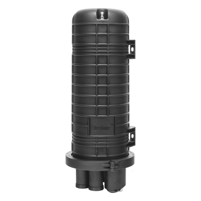 Caja de Distribución de Fibra Óptica Vertical Tipo Domo / 96 Empalmes / IP68 / 4 Entradas / Exterior | SIERRA STORE