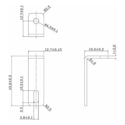 Bracket para Extensor Powerline / Ajustable / Acero de Alta Resistencia / Sin Restricción de Orientación | SIERRA STORE